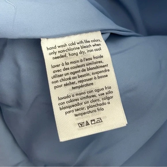 NWT WEWOREWHAT Snap Off Sleeve Puffer Jacket in Blue Bell - Picture 14 of 16